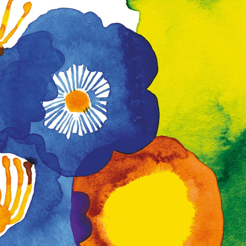 IHR Ideal Home Range Cocktail Napkins Marimekko Disposable 3-Ply Paper Party Napkin Pack, 5" x 5", Juhannustaika, 20-Count