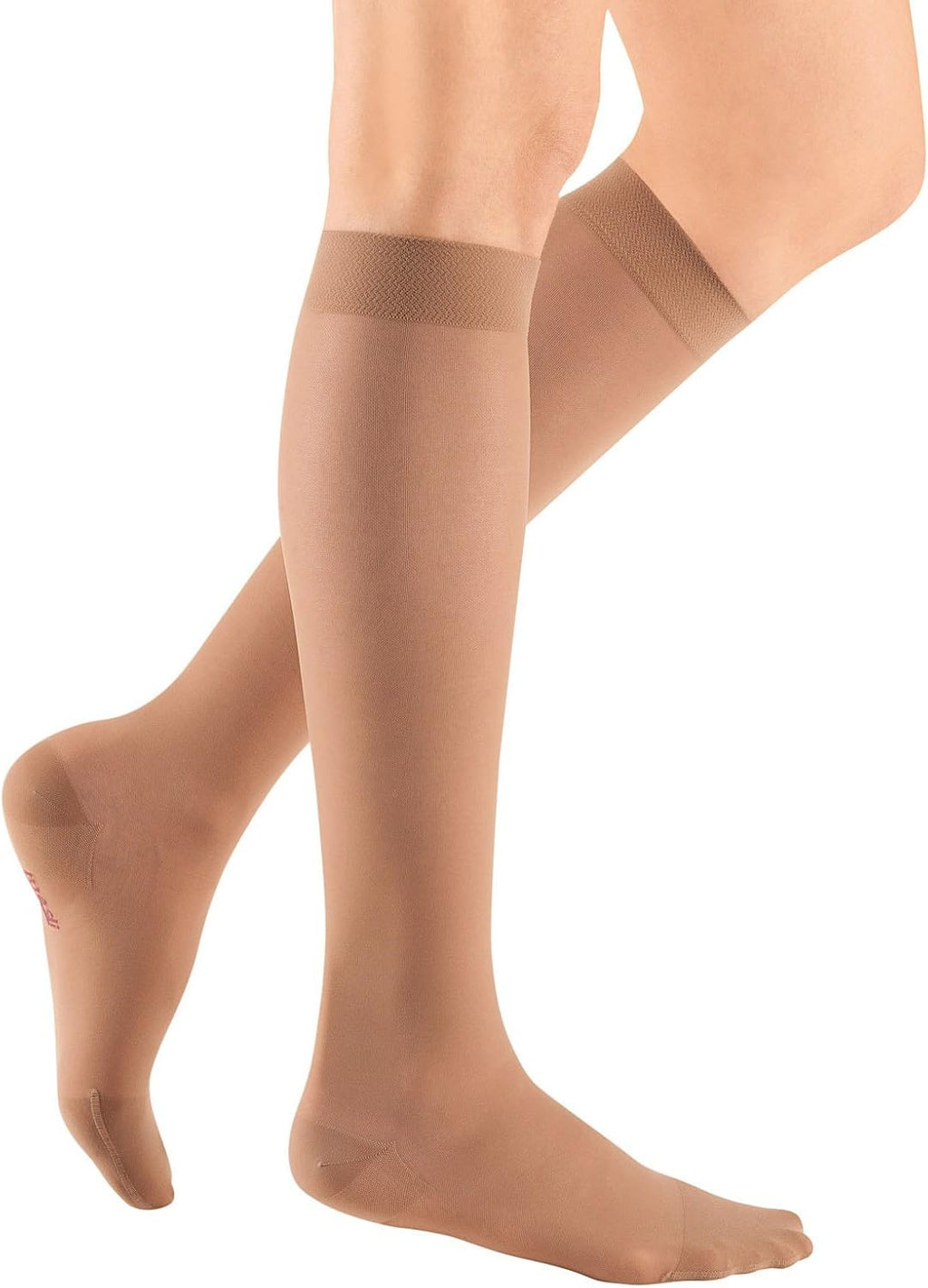 Medi Sheer&Soft Knee High 8-15mmHg Closed Toe, S, NATURAL