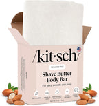 Kitsch Shaving Soap for Women - Hydrating Shave Butter & Shave Soap Bar - Nourishing Bar Soap for Smooth, Irritation-Free Shave – Paraben, Silicone & Sulfate-Free - Vegan, Made in USA - 4 oz