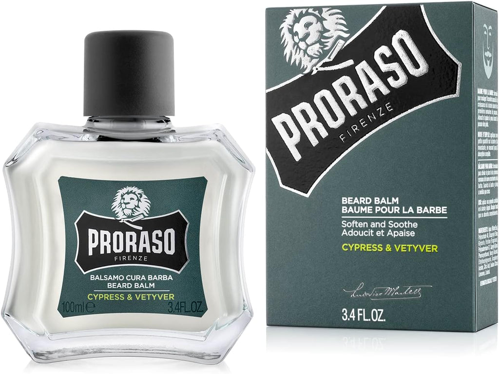 Proraso Beard Balm for Men, Nourish and Soften New Beard Growth and Short Beards