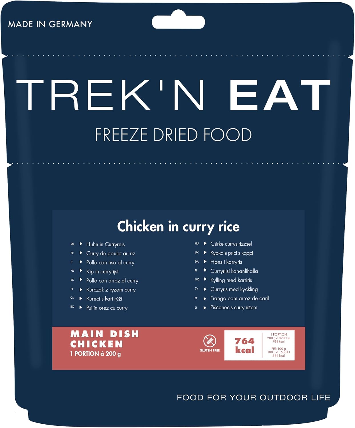 TREK'N EAT Chicken in Curried Rice
