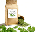 Freeze-Dried Parsley Flakes, Vibrant and Lush Parsley Flakes,Green Leaves Good for Garnish Food