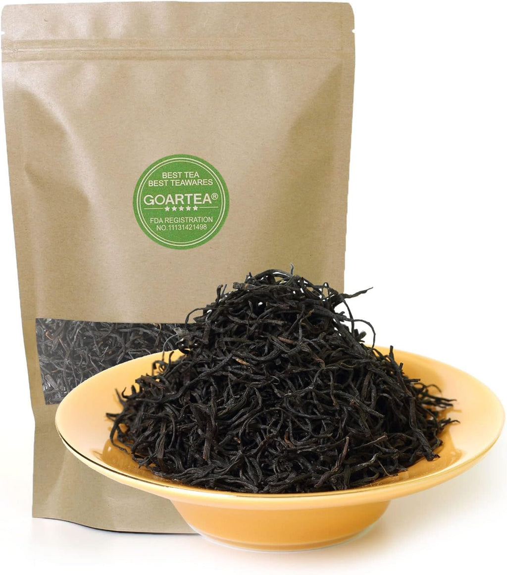 GOARTEA Jinjunmei Black Tea - 50g / 1.76oz Supreme Grade - Fujian Jin Jun Mei Tea - Golden Beautiful Eyebrow Chinese Loose Leaf - Black Buds
