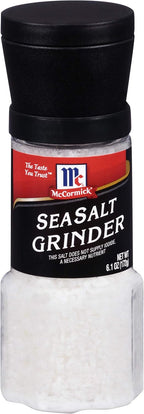 McCormick Sea Salt Grinder, 6.1 oz