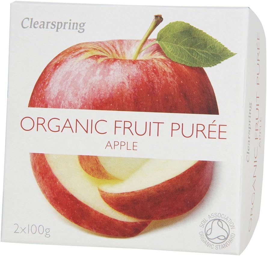 Clearspring Organic Apple Puree (2x100g)