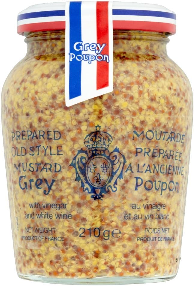 Grey Poupon Wholegrain Mustard 210g