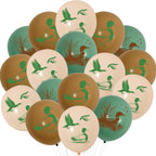 Sursurprise Duck Hunting Party Decorations, 36Pcs Mallard Duck Balloons 12 Inch for Birthday Baby Shower Decorations Party Supplies