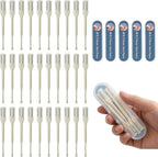 30PCS Manual Nose Hair Trimmer with Ear Picker for Women Men, Upgrade Double-Sided Nasal Hair Cutter 360° Rotating Nose Hair Razor Scissors Nostril Hair Remover Tools with Storage Box Grooming Kit