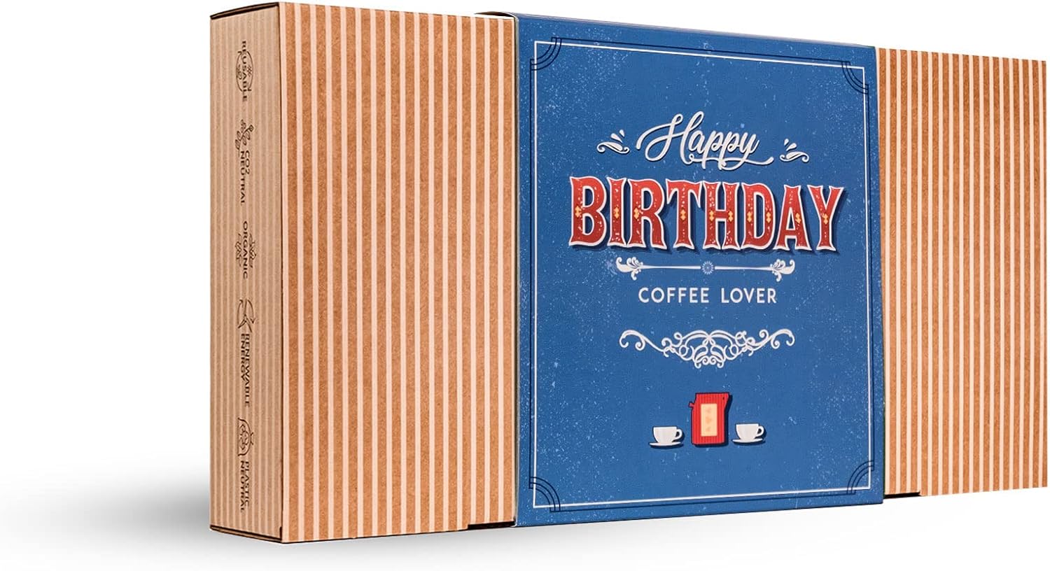 Gourmet Birthday Coffee Gift Set for Men & Women - 14 World's Finest Single Origin Specialty & Organic Coffees in Innovative Brewers | Sampler Box for Coffee Lover to Brew & Enjoy Anytime, Anywhere
