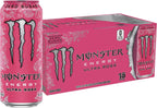 Monster Energy Ultra Rosa, Sugar Free Energy Drink, 16 Ounce | Pack of 15