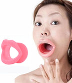 (2 Pack) Face Slimmer,Icanwin Silicone Rubber Face CareFace-Lift Slimmer Exercise Mouth Piece Muscle Anti Wrinkle Lip Trainer Mouth Massager Exerciser Mouthpiece