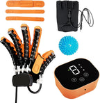 Upgraded Rehabilitation Robot Gloves, Portable Finger Trainer Hand Exercisers for Therapy, Hand Strengthening Devices for Stroke Hempiplegia Patient