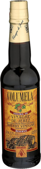 Columela 30 Year Aged Sherry Vinegar D.O.P. – 12.7 oz | Gran Reserva from Jerez | Rich, Complex & Smooth Spanish Vinegar