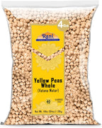 Rani Yellow Peas Whole, Dried (Vatana, Matar) 64oz (4lbs) 1.81kg Bulk ~ All Natural | Vegan | Gluten Friendly | Kosher | Product of USA