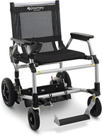 Journey Zoomer Electric Power Chair - Lightweight Foldable Battery Powered Wheelchair for Adults & Seniors - 300lb Weight Capacity & TSA-Compliant