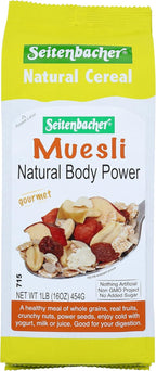Seitenbacher, Muesli No1 Natural Body Power, 16 Ounce