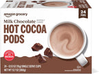 Happy Belly Hot Cocoa Pods, Milk Chocolate, 24 Count