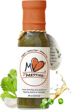 MV The Dressing Premium Olive Oil Balsamic Vinaigrette, Mediterranean Diet Salad Dressing, Marinade & Dipping Sauce, Gluten-Free, Dairy-Free, Vegan, 8 fl oz