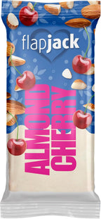NEW IN USA Vegan FlapJack 15 pack x 100g (3.53oz) Almond Cherry | Premium Fiber & Handmade Oat Bar | Moderate the Energy Release | Made in Hungary Since 2004