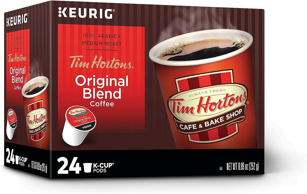 Tim Horton's Single Serve Coffee Cups, Original Blend, 24 Count