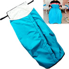 Wheelchair Blanket for Legs/feet, Fleece Lined Waterproof Cosy Wheelchair Blanket Cover, Wheelchair Blanket for Elderly with Zipper and Villus, Keep Your Lower Body and Legs Warm