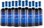 Wyman's Wild Blueberry Juice, 100% Juice, No Sugar Added, Not From Concentrate, Glass Bottled, 500mL (12 Pack)