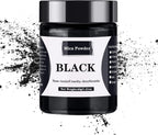 Mica Powder - 40g Mica Powder for Epoxy Resin - Pigment Powder Dye for Resin/Eye Shadow/Soap Making/Nails/Bath Bombs etc. (Black)