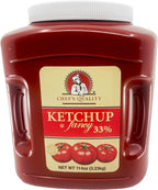 Chef's Quality Fancy Ketchup 33% - 114 oz Jug