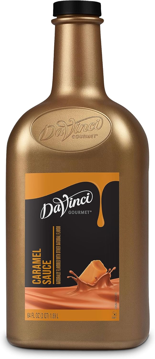 DaVinci Gourmet Caramel Sauce, 64 Fluid Ounces (Pack of 1)