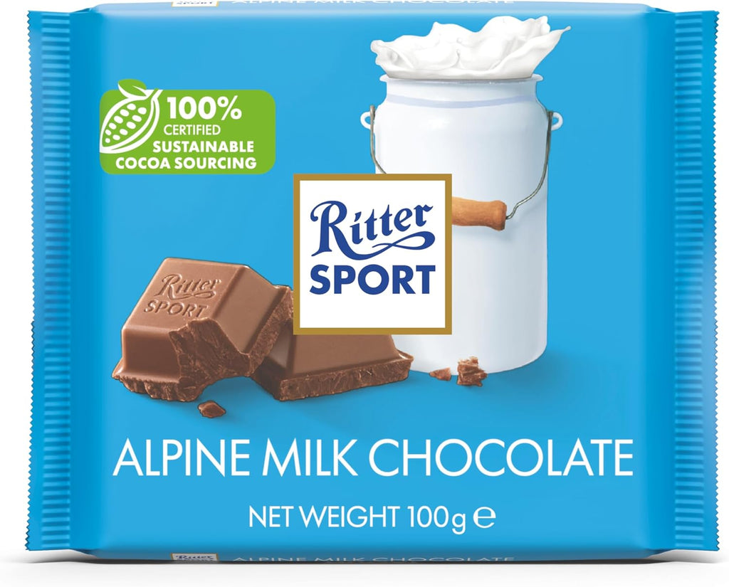 Ritter Sport Alpine Milk-Pack of 3