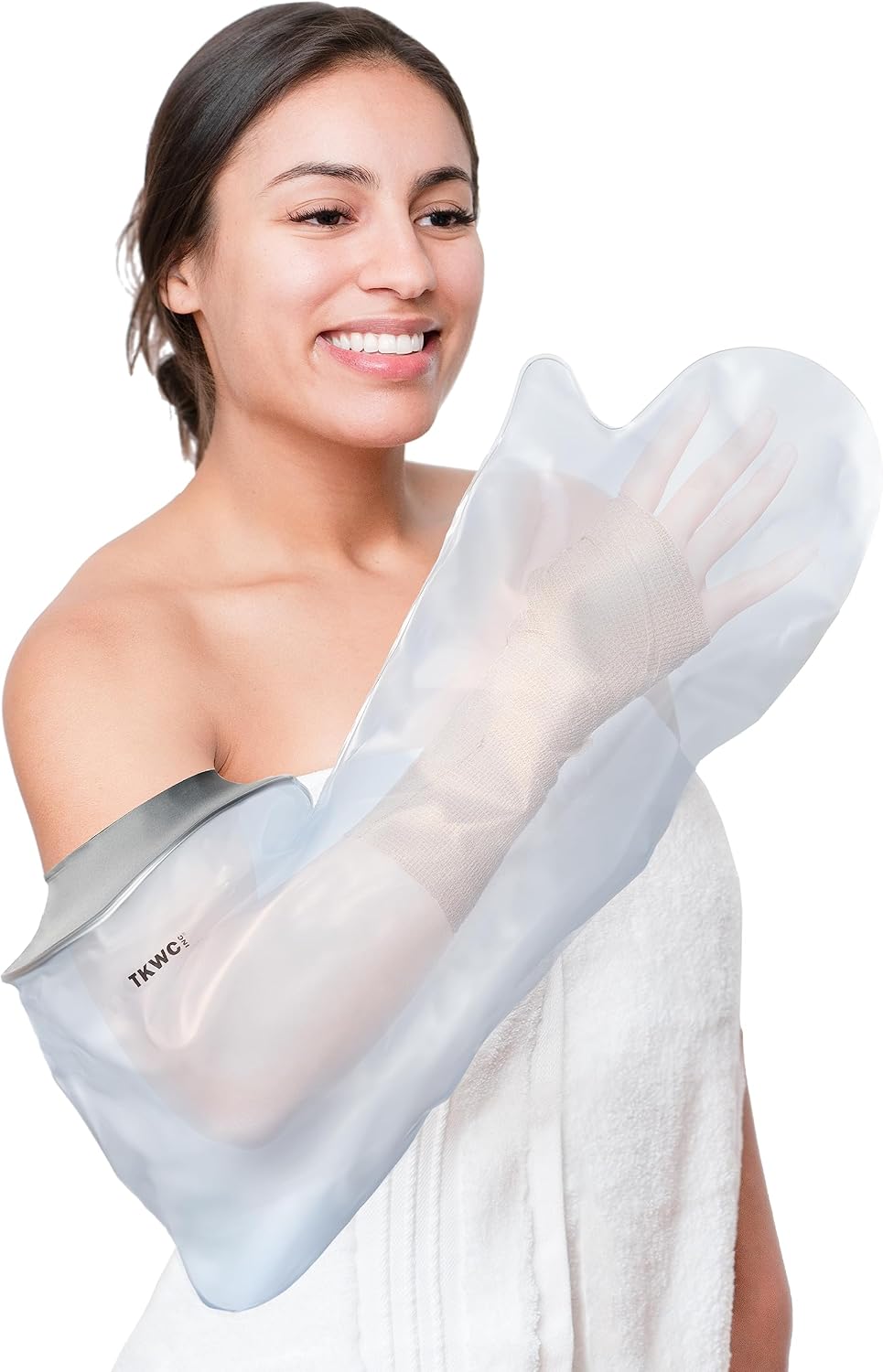 TKWC INC Water Proof Leg Cast Cover for Shower - Watertight Foot Protector (Arm)