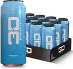3D Energy Drink – Sugar Free, 200mg Caffeine, Pre Workout, Taurine, L-Carnitine, Lightly Carbonated, 16oz Cans, 12 Pack - Blueberry Mist