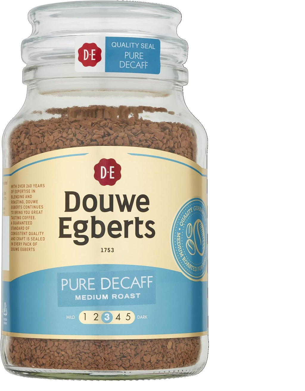 Douwe Egberts Pure Decaff Instant Coffee 6.7oz/190g
