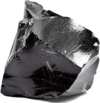 Black Obsidian Raw Crystals, Large 1.25-2.0" Healing Crystals Natural Rough Stones Crystal for Tumbling, Cabbing, Fountain Rocks, Decoration, Polishing, Wire Wrapping, Wicca & Reiki