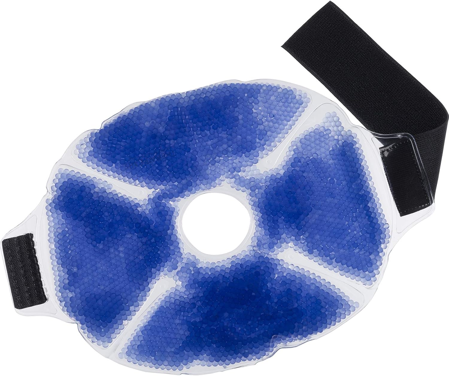 TheraPearl Color Changing Hot Cold Pack for Knee, Reusable Knee Wrap with Strap & Gel Beads, Best Ice Bag for Swelling, ACL & MCL Surgery, Sports Injuries, Non Toxic Flexible Hot & Cold Compress