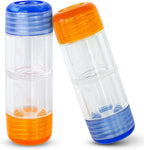 Premium Contact Lens Cases for Hard Lenses/RGP Lenses - 2 Pcs by Sports World Vision