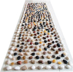 Eliteshine Natural Pebbles Reflexology Foot Massage Yoga Mat Stay Home Exercise Walkway