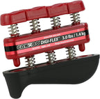 CanDo Digi-Flex Hand and Finger Exerciser Red Light- For Dexterity, Strength, and Flexibility for Fingers, Hands, and Forearms