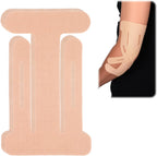 20 Count Pre-Cut Kinesiology Tape for Elbow, Precut Muscle Tapes Strips for Elbow Waterproof Breathable Hypoallergenic Latex-Free, Elastic Cotton Sports Athletic Tapes for Elbow Pain Relief & Support