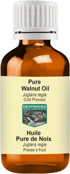 Pure Walnut Oil (Juglans regia) Cold Pressed 50ml (1.69 oz)