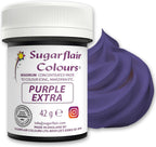Sugarflair Paste Colours - Purple Extra (42g)