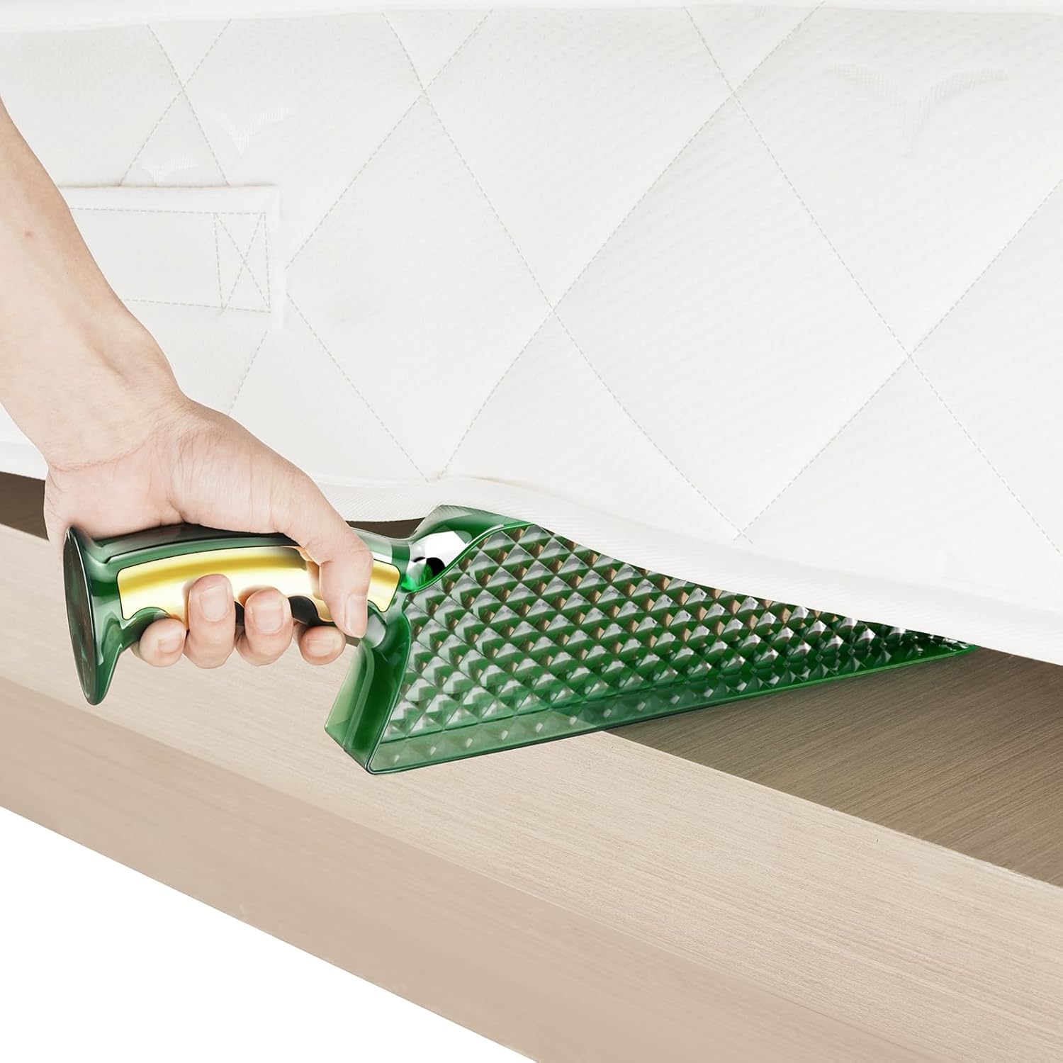 Mattress Lifter Wedge and Bed Maker Tool for Changing Sheets - Easy Lifter Mattress Riser for Bed Making - Helps Lift The Mattress and Hold The Mattress Alleviating Back Pain (1 Piece)