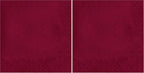 Creative Converting Burgundy Red Paper Lunch Napkins, 50 Count (Pack of 2)
