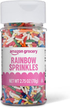 Amazon Grocery, Rainbow Sprinkles, 2.75 Oz