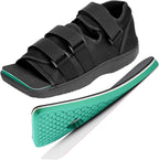 Estinko Post Op Shoe, Medical Post Op Recovery Shoe for Post Surgery or Operation Foot Support, Broken Foot or Toe, Fracture or Ulcer with Decompression Insole for Diabetic 1 PC, L, Male Size 10.5-11.5, Female Size 12-13