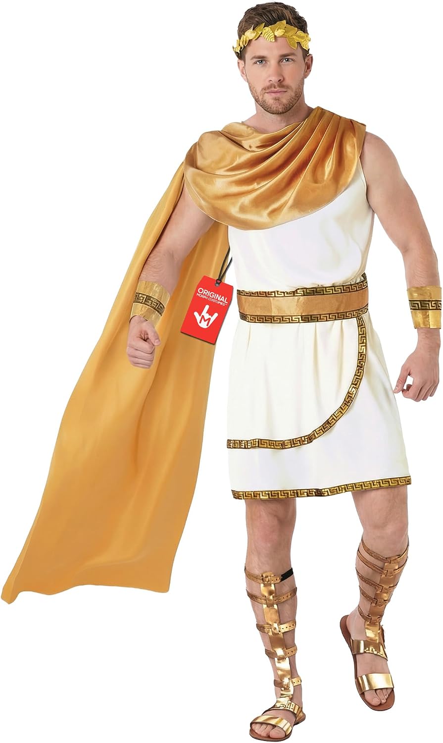 Morph Toga Costume Men, Greek God Costume Men, Roman Toga, Greek Mythology Costumes, Mens Halloween Costumes
