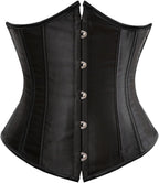 Kranchungel Corset Tops for Women: Lace Up Bustier – Pirate & Renaissance Costume, Halloween Outfit, Party & Photoshoots