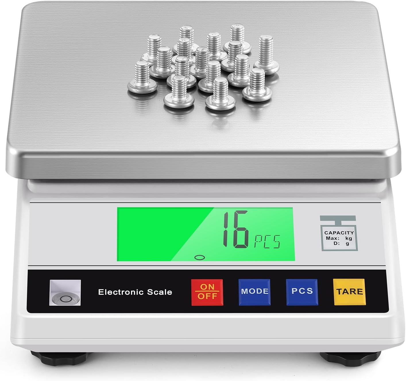 CGOLDENWALL High Precision Scale 10kg 0.1g Digital Accurate Electronic Balance Lab Scale Laboratory Industrial Scale Weighing and Counting Scale Scientific Scale CE 0.1g (10kg, 0.1g)