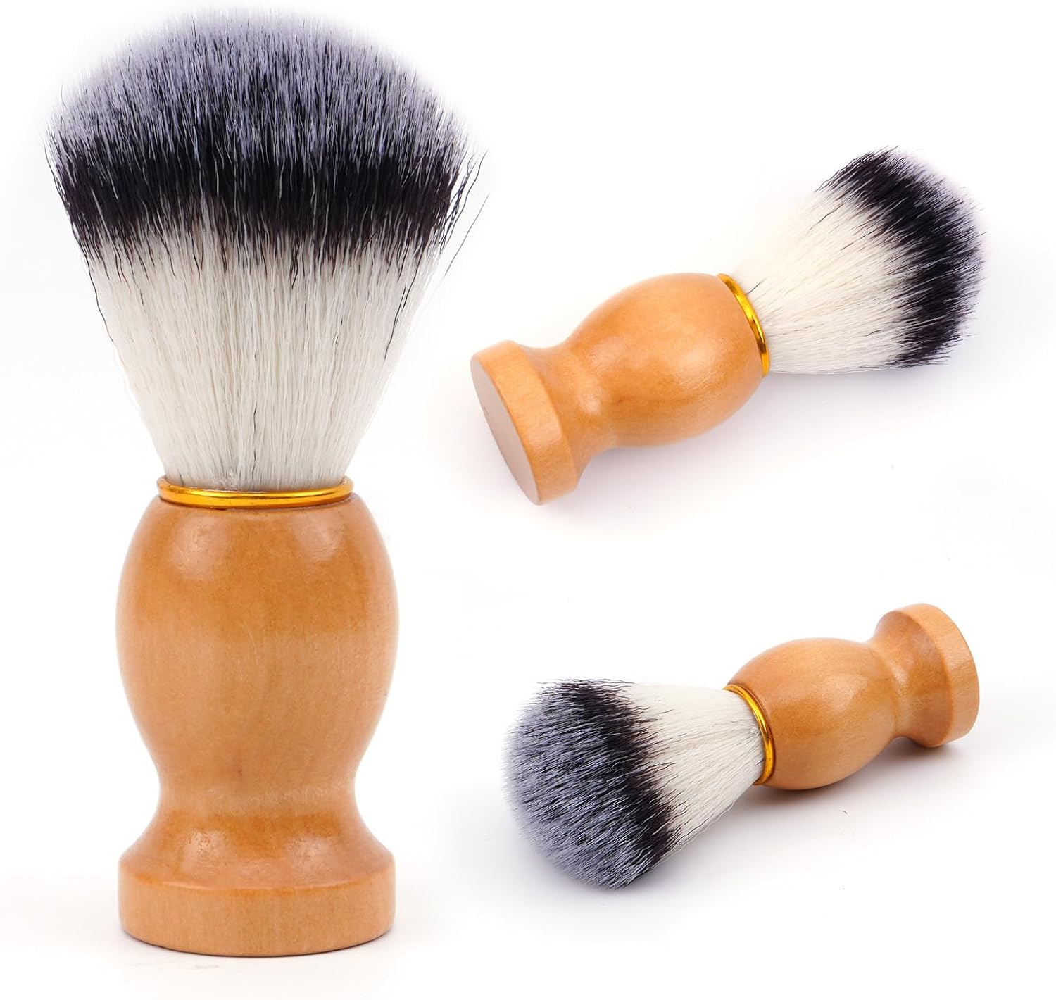 Luxury Shaving Brush for Men Wet Shave Using Cream Soap Super Strong NO Shedding Bristle Shave Brushes
