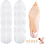5 Pairs Clear Non-Slip Shoe Pads Sole Protectors Adhesive, High Heels Anti-Slip Shoe Grips, Non-Skid Sole Protector for Stilettos Dress Shoes & Pumps